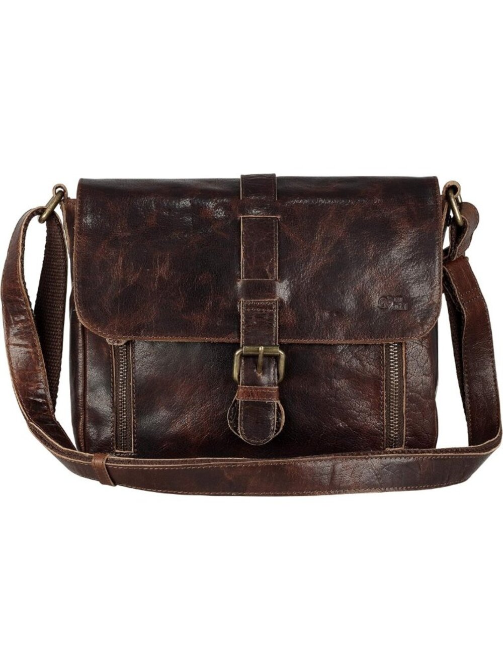Stylish Genuine Leather Crossbody Bag - Versatile Over-the-Shoulder Purse